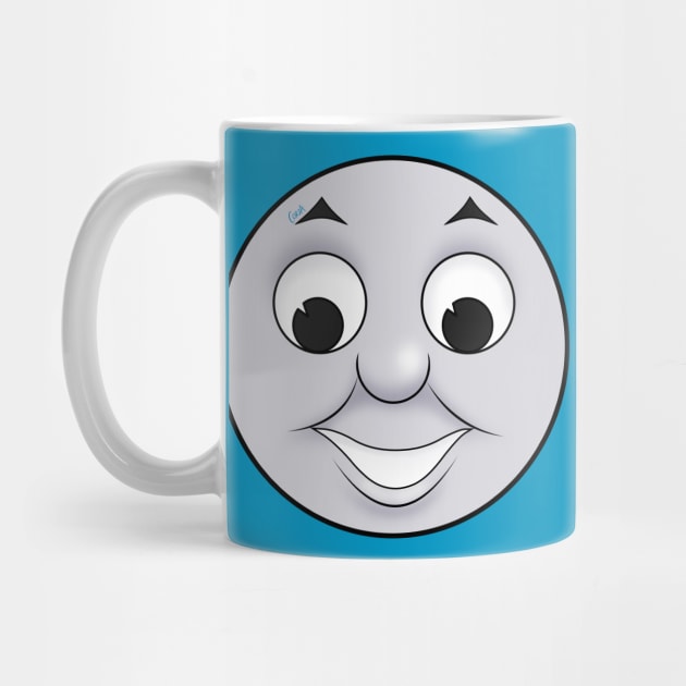 Thomas happy face (cartoon ver.) by corzamoon